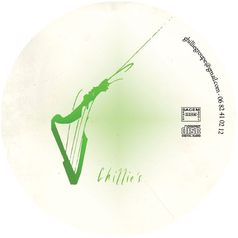CD album 2015 Ghillie’s Irish and Folk music