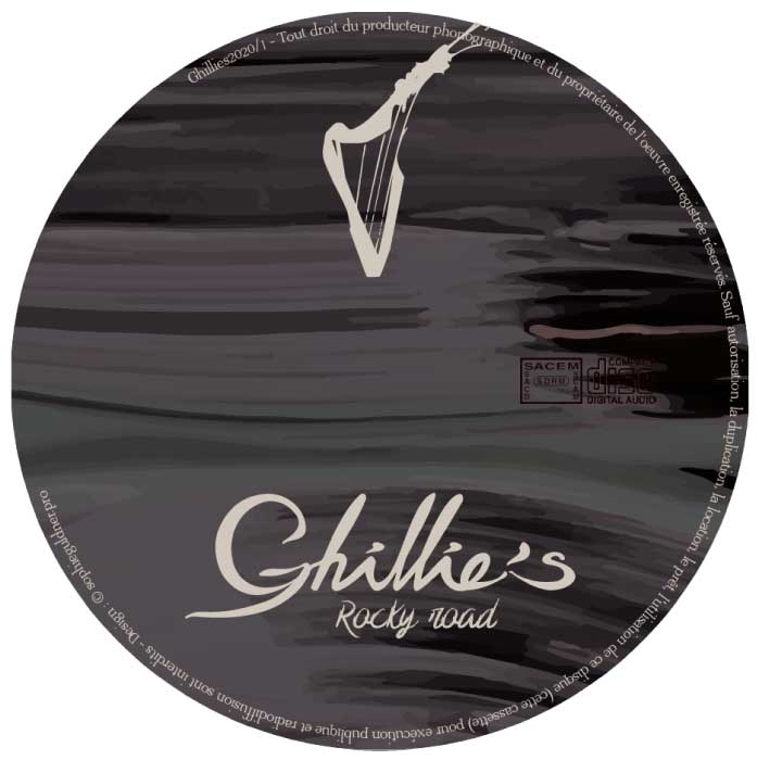 CD album 2020 Ghillie’s Irish and Folk music